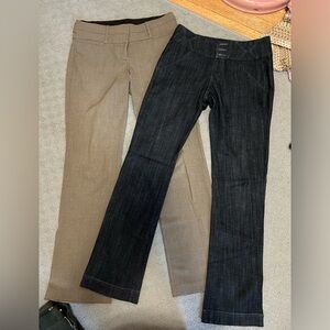 2 pair pants